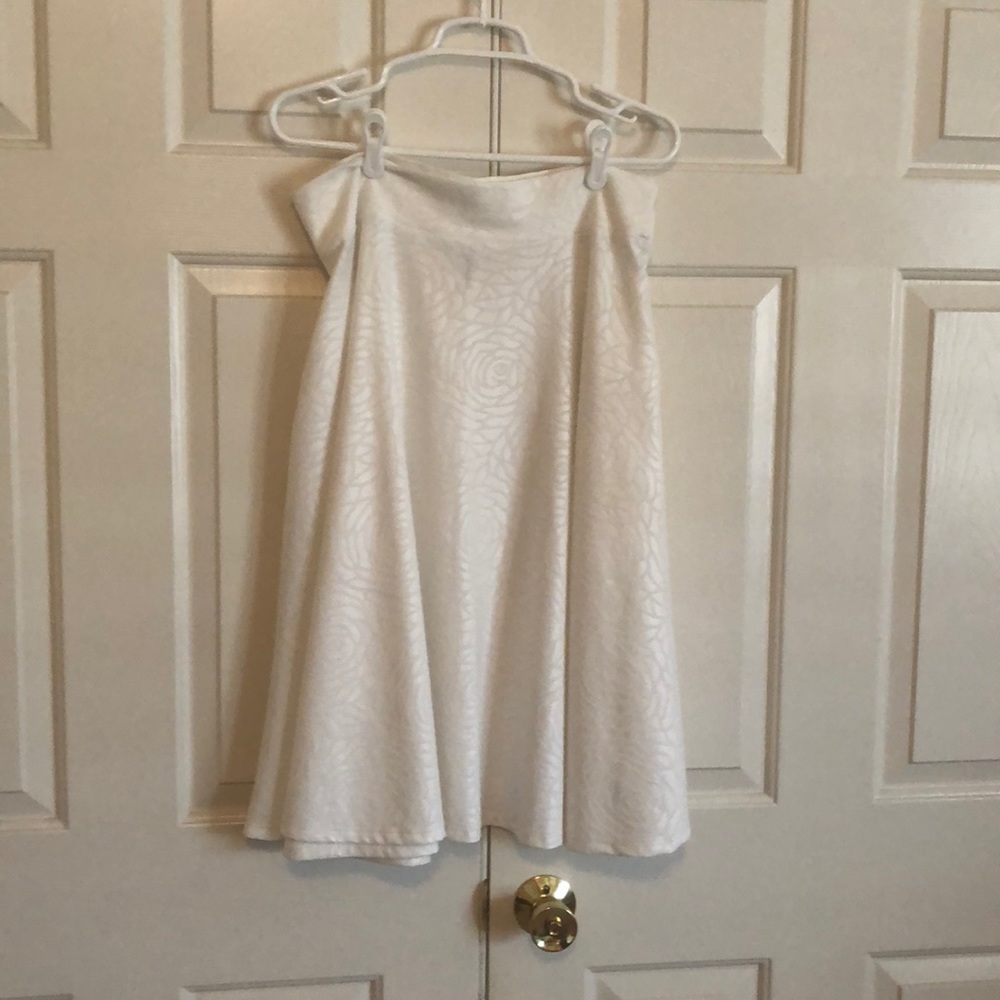 White Midi Skirt